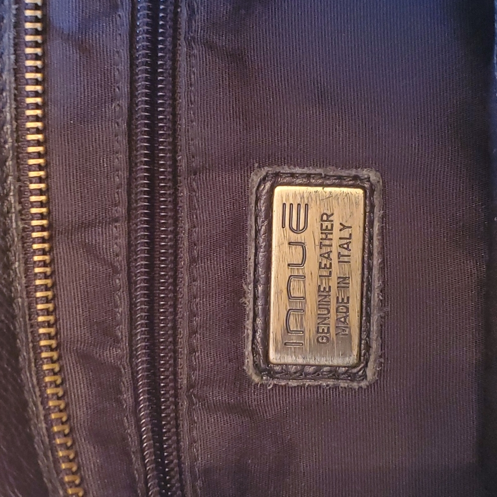 Innue leather,zebra print, cross body purse. - Picture 6 of 8